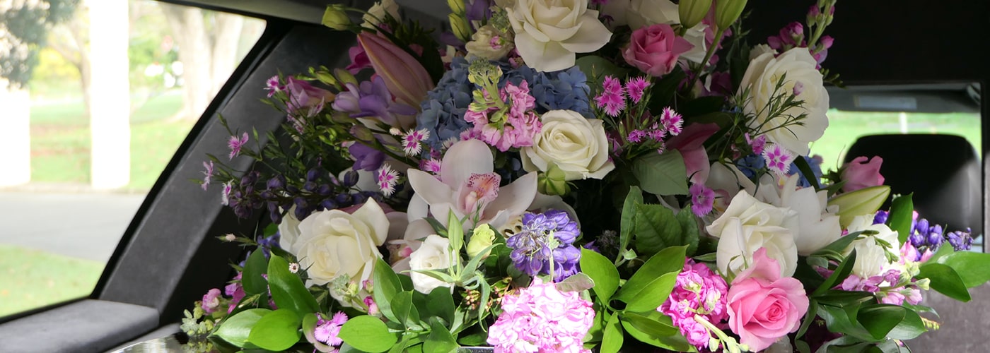 Funeral flowers from All About Flowers in Rothwell