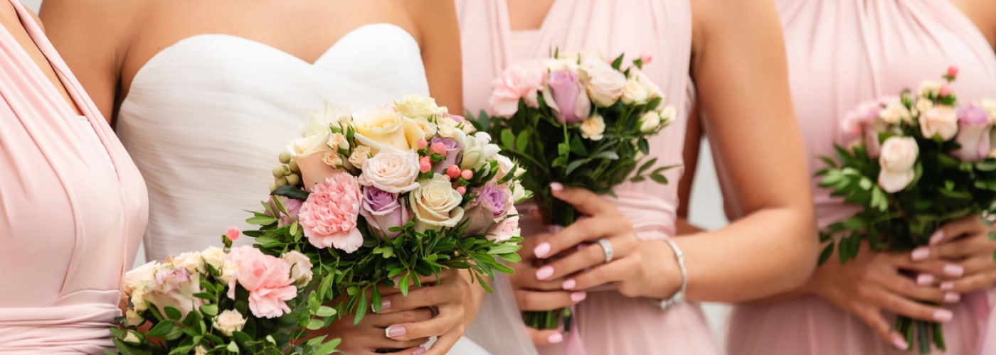 Wedding flowers from All About Flowers in Rothwell